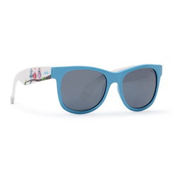 Солнцезащитные очки - Солнцезащитные очки INVU Вайфареры голубовато-белые с совами (2402S_K) (K2402S)