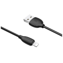 Аккумуляторы и батарейки - USB кабель Borofone Bx19 Benefit Lightning черный (01756)