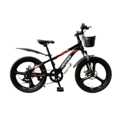 Велосипеды - Велосипед HAMMER VA-250 с полной комплектацией Черно-Красный (1490731088)