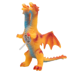 Фігурки тварин - Інтерактивна іграшка Bibi Toys Дракон із двома головами (762244BT/2)