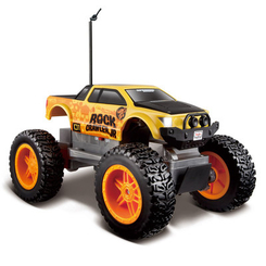 Радіокеровані моделі - Автомодель Maisto Tech Rock crawler Jr на радіокеруванні жовто-чорна (81162 yellow/black)