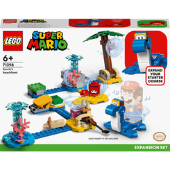Конструктори LEGO - Конструктор LEGO Super Mario Додатковий набір «Пляж Доррі» (71398)