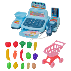 Наборы профессий - Игровой набор  Країна Іграшок Касса голубая (F332-11H/2)