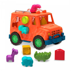 Розвивальні іграшки - Сортер Battat Вантажівка сафарі (VE1029Z)