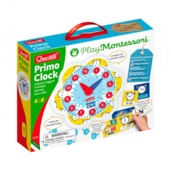 Навчальні іграшки - Навчальний набір Quercetti Play Montessori  Перший годинник (0624-Q)