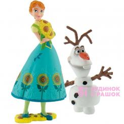 Фигурки персонажей - Набор фигурок Bullyland Анна и снеговик (12088)
