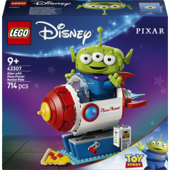 Конструктори LEGO - Конструктор LEGO Disney and Pixar Прибулець із ракетою «Планета піци» (43307)
