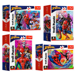 Пазлы - Пазл Trefl Mini Spiderman Скорость и смелость 54 элемента в ассортименте (54216)