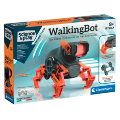 Конструкторы с уникальными деталями - Конструктор Clementoni WalkingBot (8005125750399)