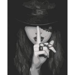 Товари для малювання - Картина за номерами Art Craft Просто помовчи 40х50 см (10303-AC)