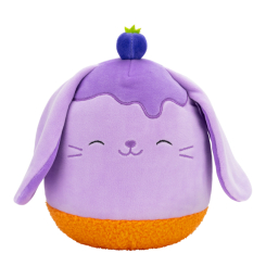 М'які тварини - М'яка іграшка Squishmallows Чорничний кролик 19 см (SQER01208)