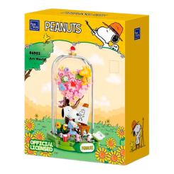 Блочные конструкторы - Конструктор Pantasy Snoopy Art Мир 269 элементов (86902)