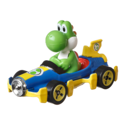 Транспорт і спецтехніка - Машинка Hot Wheels Mario kart Йоші Мач 8 (GBG25/GLP39)