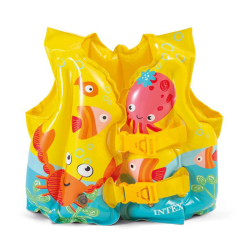 Для пляжа и плавания - Жилет надувной ​Intex Рыбка (59661)