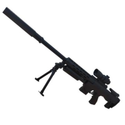 Стрілецька зброя - Снайперська гвинтівка дитяча Bambi 915B глушник (62565)