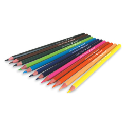 Канцтовари - Олівці кольорові шестикутні Colorino 12 кольорів (14687PTR / 1) (14687PTR/1)
