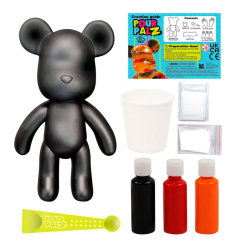 Наборы для творчества - Набор для творчества Pour Palz Флюид Арт Мишка Black Edition Мишка Жуткое угощение (GS-G87784/1) Наборы для творчества - Набор для творчества Pour Palz Флюид Арт Мишка Black Edition Мишка Жуткое угощение (GS-G87784/1)