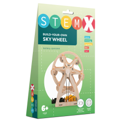 3D-пазлы - 3D пазл StemX Деревянное Колесо обозрения на батарейках (73742) 3D-пазлы - 3D пазл StemX Деревянное Колесо обозрения на батарейках (73742)