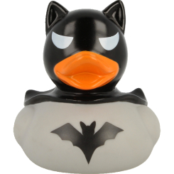 Іграшки для ванни - Каченя гумове LiLaLu FunnyDucks Кажан сірий (Бетмен) L2023