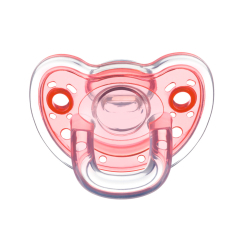 Пустышки и ниблеры - Пустышка Bebe Confort Natural Physio красно-прозрачная (3104201260) Пустышки и ниблеры - Пустышка Bebe Confort Natural Physio красно-прозрачная (3104201260)