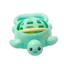 Погремушки, прорезыватели - Погремушка Lindo Черепашка зеленая (4890210703312)