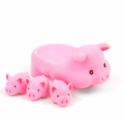Іграшки для ванни - Іграшка для ванної WATHgame ZT8891-2-3-4 Тварини Свинка (9826s9318)