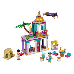 Конструктори LEGO - Конструктор LEGO Disney princess Пригоди у палаці Аладіна та Жасмин (41161)