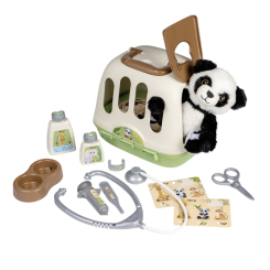 Наборы профессий - Игровой набор Smoby Переноска по уходу за животными с пандой (340303)