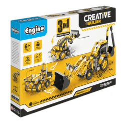 Блочные конструкторы - Конструктор Engino Creative Builder Экскаватор 3 в 1 (CB-M30)