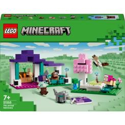 Конструктори LEGO - Конструктор LEGO Minecraft Притулок для тварин (21253)