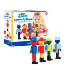 Фігурки чоловічків - Набір фігурок Guidecraft Better Builders Професії (G8304)