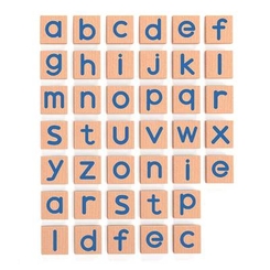 Навчальні іграшки - Начальна гра Viga Toys Англійський алфавіт малі літери 40 елементів (50590)