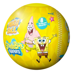 Персонажи мультфильмов - Мягкая игрушка-сюрприз Miraball SpongeBob Squarepants (M14119(M14165)
