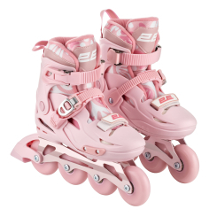 Ролики детские - Роликовые коньки 2E Lumi розовые размер 33-36 (LSW-HA33-PINK)