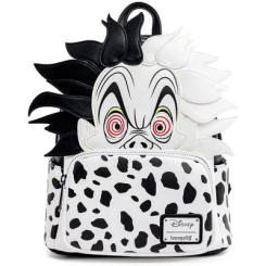 Рюкзаки та сумки - Рюкзак Loungefly Disney Villains Cruella De Vil spots mini (WDBK1534)