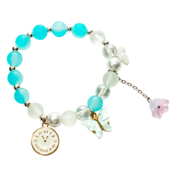 Біжутерія та аксесуари - Браслет Lukky Fashion перламутровий з трьома підвісками (T24785) Біжутерія та аксесуари - Браслет Lukky Fashion перламутровий з трьома підвісками (T24785)