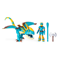 Фигурки персонажей - Набор Dragons Как приручить дракона 3 Громгильда и всадник Астрид (SM66621/7335)