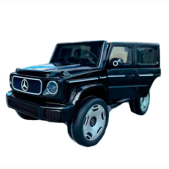Електромобілі - Дитячий електромобіль Kidsauto Джип Mercedes-Benz EQG (JJ 2088 чорний лак) (JJ 2088 (чорний лак))