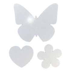 Набори для творчості - Набір світловідбивних наліпок Vangroup Метелик (4820407329940)
