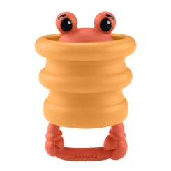 Брязкальця, прорізувачі - Сенсорний гризунець Fisher-Price Морські друзі оранжевий (JHB54/1)