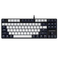 Клавіатура і миші - Клавіатура GamePro Genesis Metallic Outemu Red Swithes USB Black (MK110B)