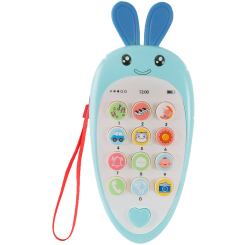 Розвивальні іграшки - Мобільний телефон Країна Іграшок блакитний (188-5A1/2)
