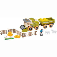 Транспорт и спецтехника - Игровой набор Otamanko Веселый хутор Комбайн и фермер (532.01.55)