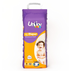 Товари для догляду - Підгузки Unijoy Soft L 9-14 кг 32 шт (6998526216194)