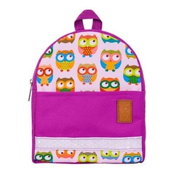 Рюкзаки и сумки - Рюкзак Zo Zoo Совы фиолетовый непромокаемый (1100613-1)