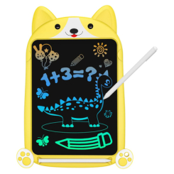 Товари для малювання - ​Планшет графічний Lunatik Котик із LCD екраном жовтий (LN10K-CY)