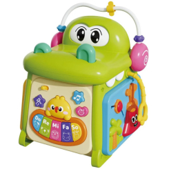 Розвивальні іграшки - Музичний бізікуб Urmywo Крокодил (MSS-007)