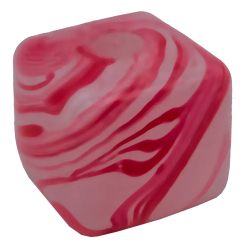 Антистресс игрушки - Игрушка-антистресс Monster Gum Крутой замес Marble Cube красно-белая (38978/3)