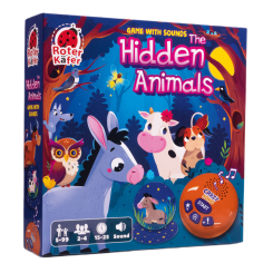Настільні ігри - Настільна гра Roter Kafer Хованки зі звірятами зі звуковим модулем (RK1220-02)