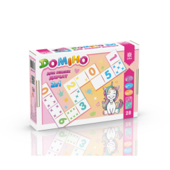 Настільні ігри - Гра настільна Зірка Доміно 2 в 1 для дівчаток (127921)